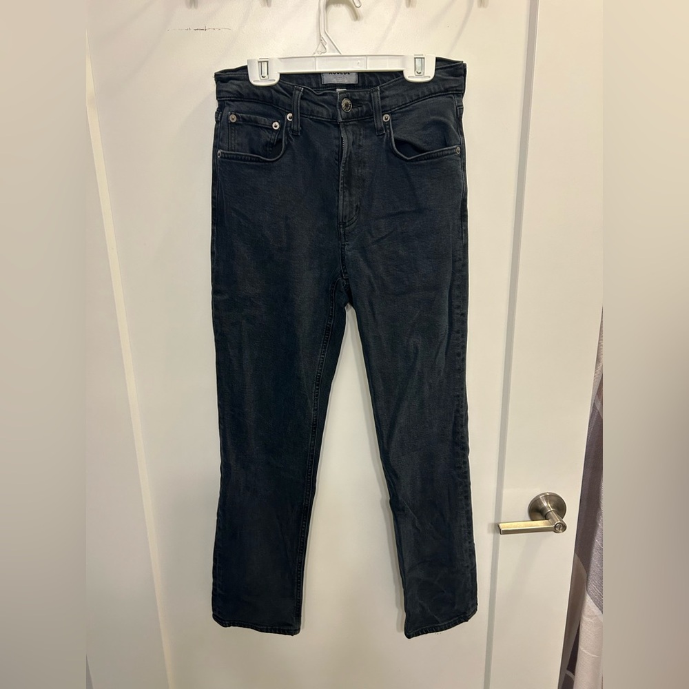 AGOLDE Black High Waisted Jeans